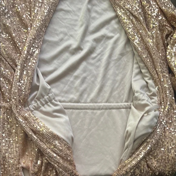✨ BB Dakota x Steve Madden Rose Gold Sequin Jacket ✨ - Picture 11 of 11